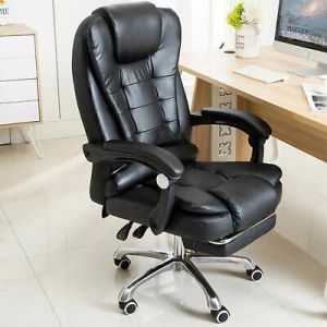 top shop כל מה שתחשוב Ergonomic Reclining Massage Office Computer Chair Gaming Chair w/ Footrest